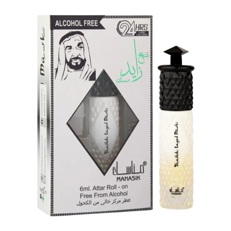 Manasik 6ml N koncent. parfém Roll-on Shaikh Zayed Musk