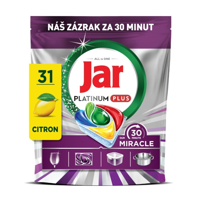 Jar kapsle na nádobí 30MM 31ks(5/krt)