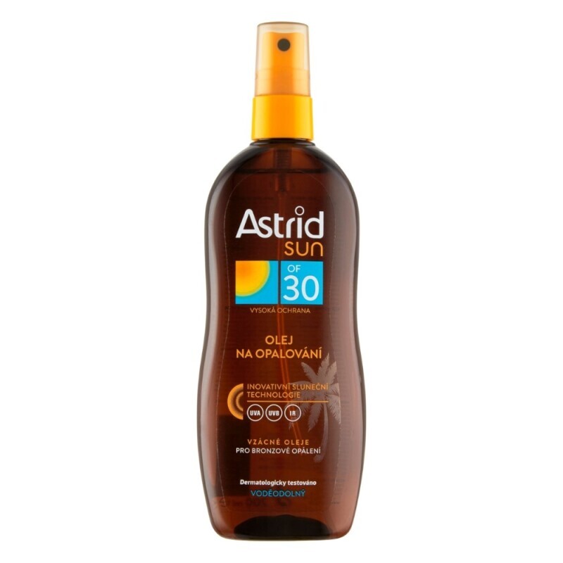 Astrid Sun 200ml Olej na opalování OF30(6/krt)