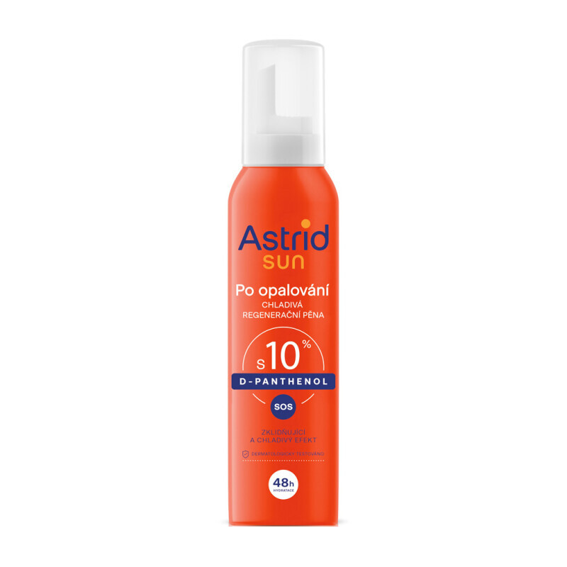 Astrid Sun 150ml Chladivá regenerační pěna po opalování(12/krt)