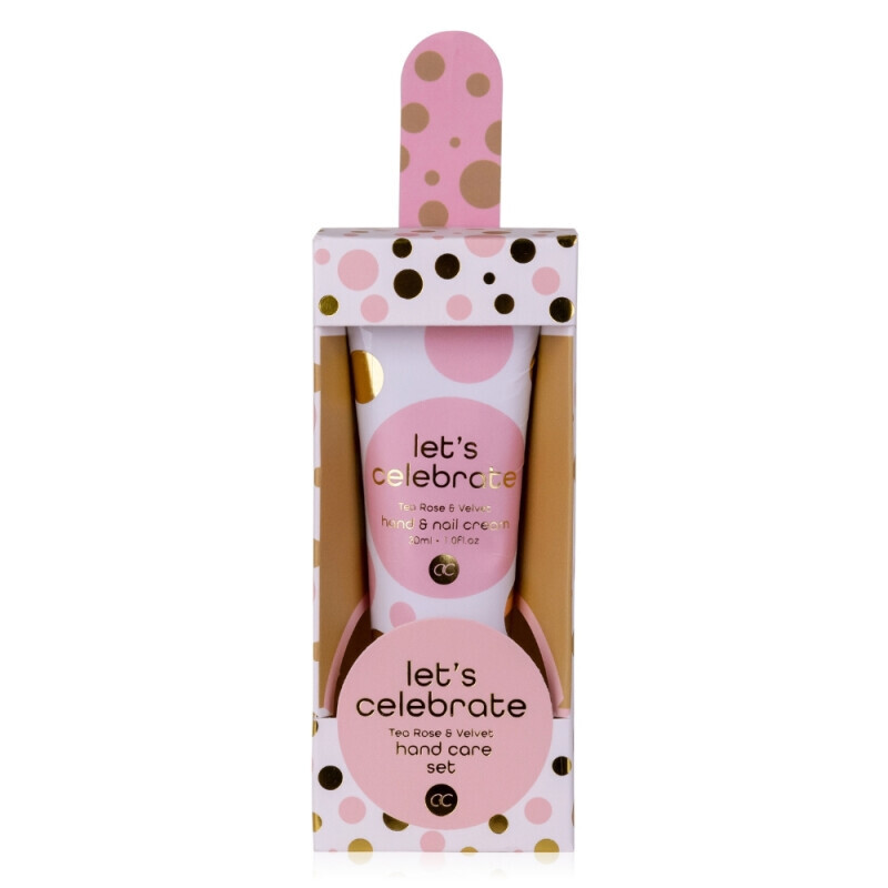 Accentra Krém na ruce +pilník Let’s Celebrate (48/krt)