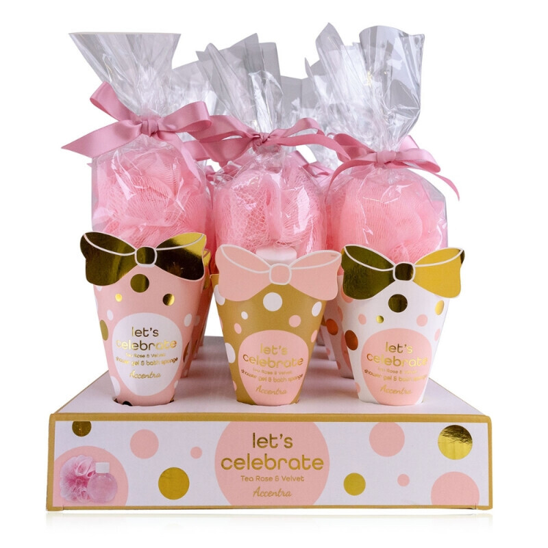 Accentra Dár.sada Let’s Celebrate 60ml SG+sponge (12/bal 48/krt)