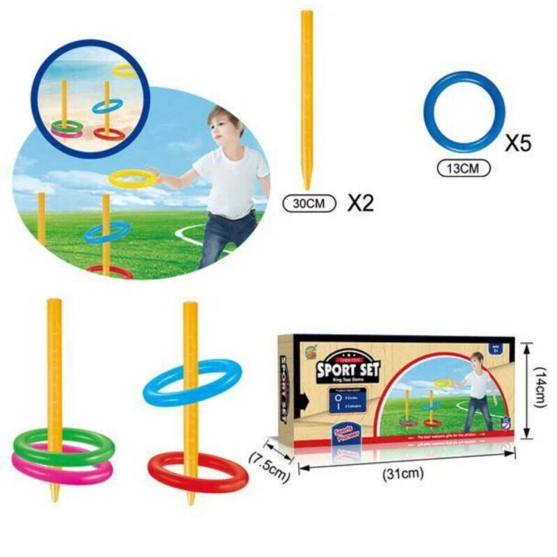 Wiky Sada házení kroužků  (24/krt)