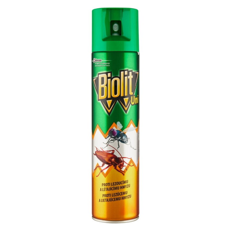 Biolit 300ml Spray proti létajícímu a lezoucímu hmyzu CZ (12/bal)