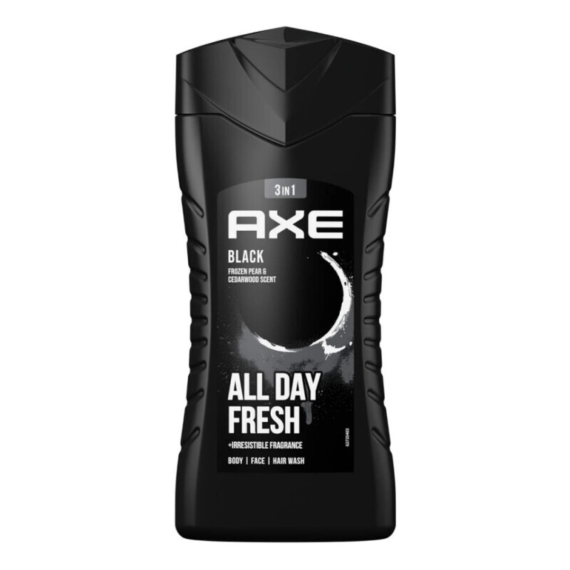 Axe 250ml SG CZ Black 3in1 (12/krt)