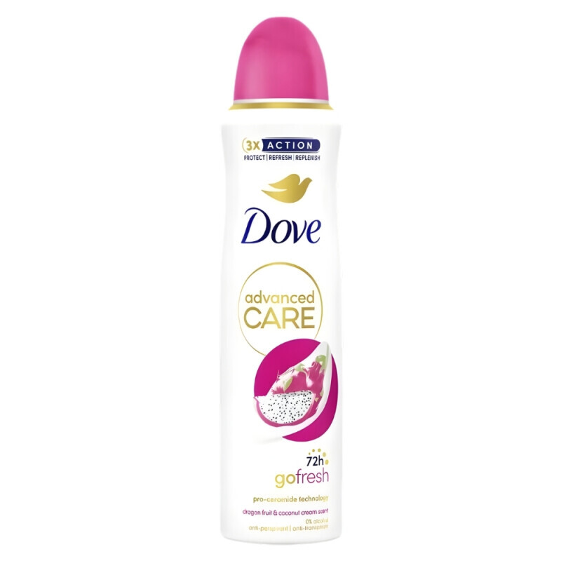 Dove 150ml Spray CZ AP F Advanced FIFA Dragon Fruit (6/krt)
