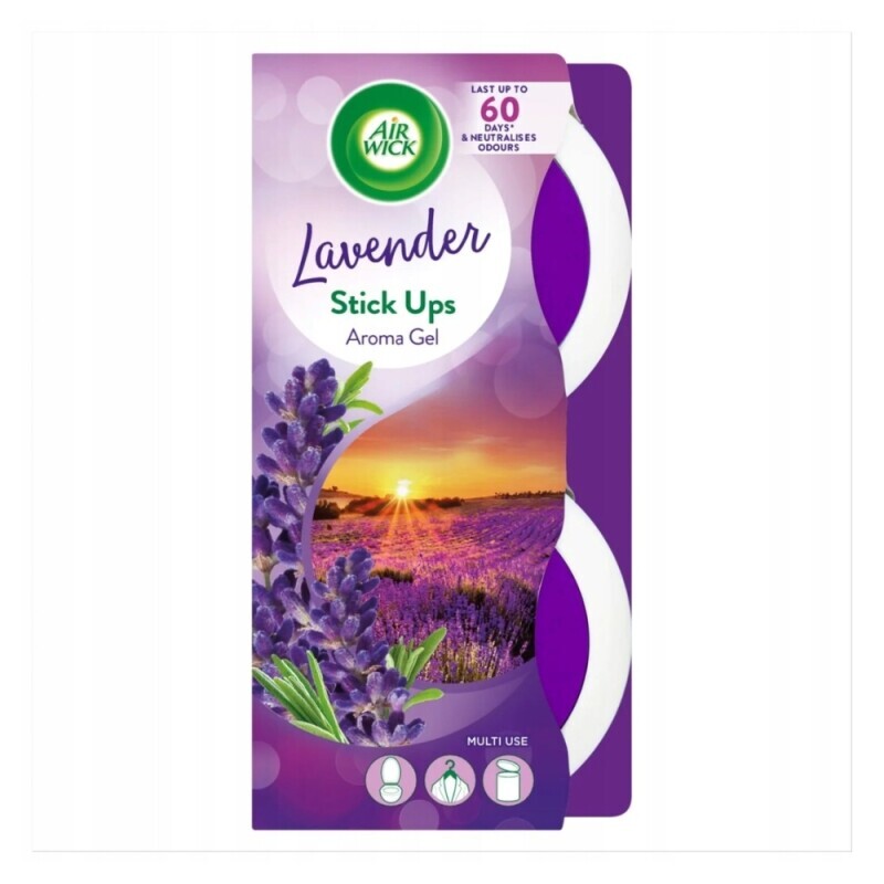 Airwick Stick Up Gel Lavender(12/krt)
