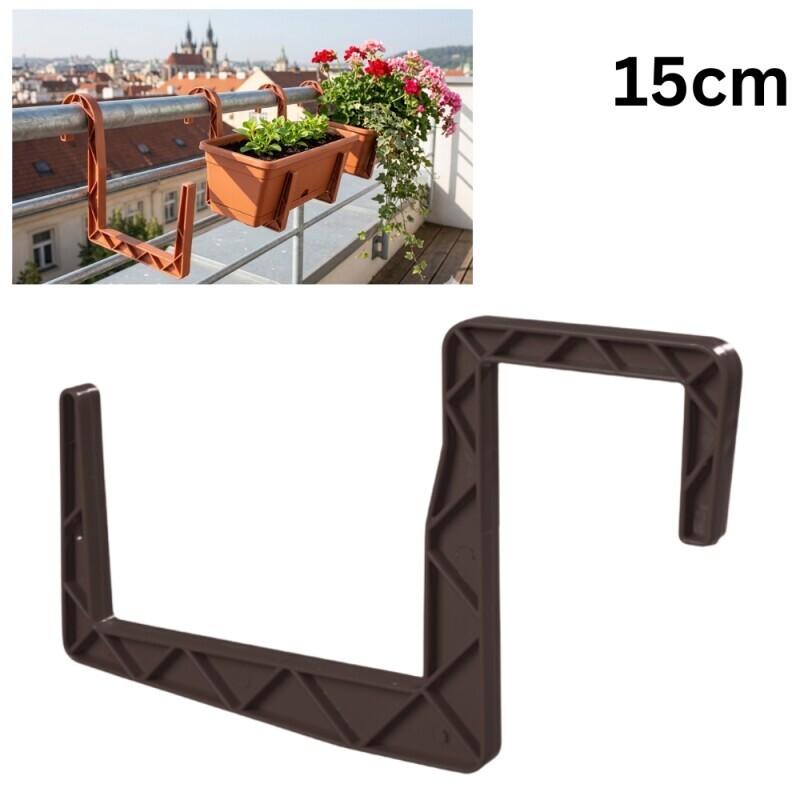 Držák truhlíků Universal 15cm on edge hnědá (65/krt)