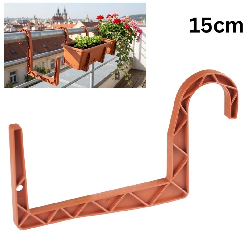 Držák truhlíků Universal 15cm on tube terakota (70/krt)