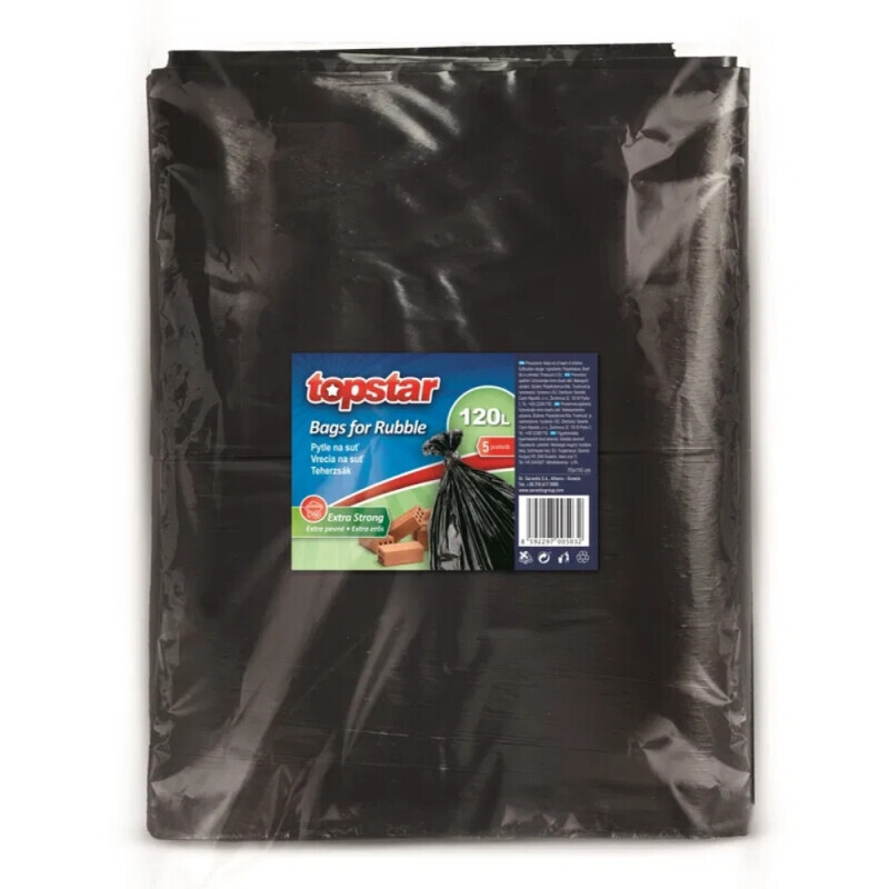 Topstar Pytle Na Suť LDPE 70*110cm 120 L/5Ks (10/krt)