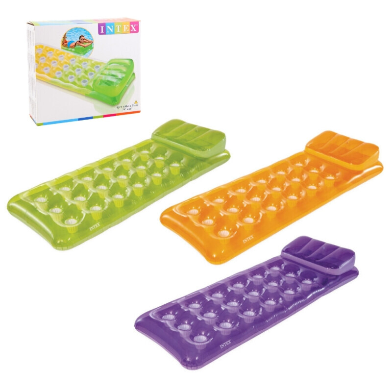 Intex Nafukovací lehátko s otvory (6/krt)