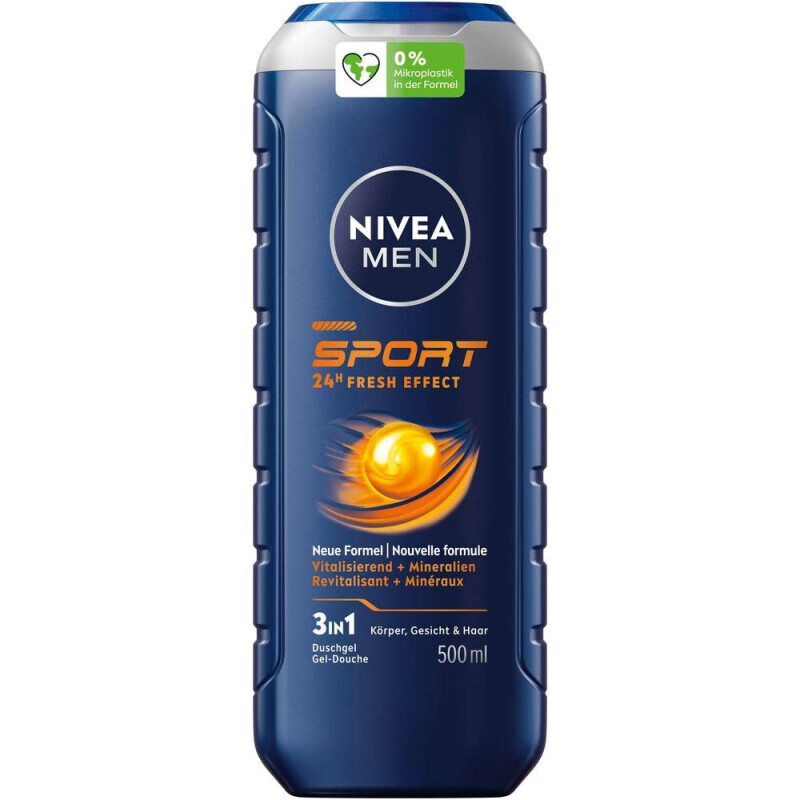 Nivea 500ml SG N M Sport (12/krt)
