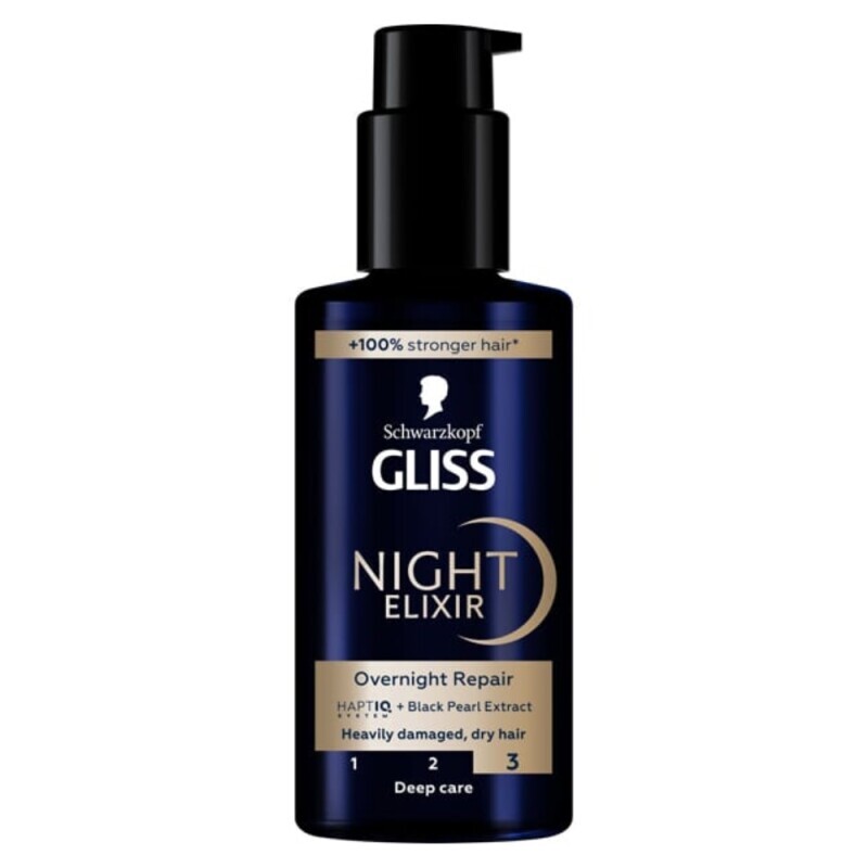 Gliss 100ml noční elixír Ultimate Repair (6/krt)