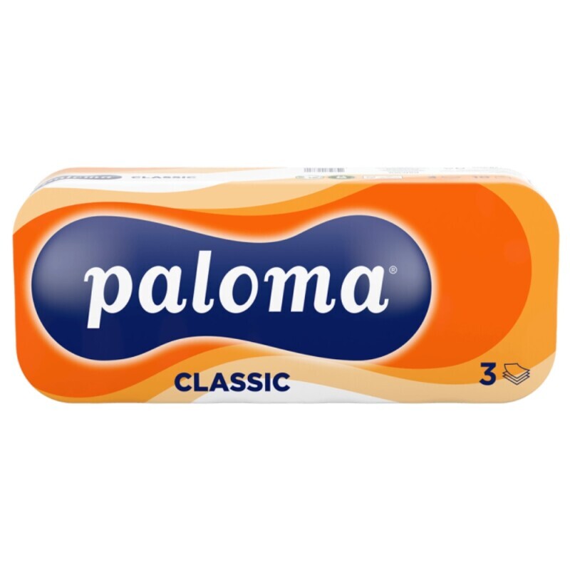 Paloma Toaletní papír 10ks 3-vrstvý (8/bal)
