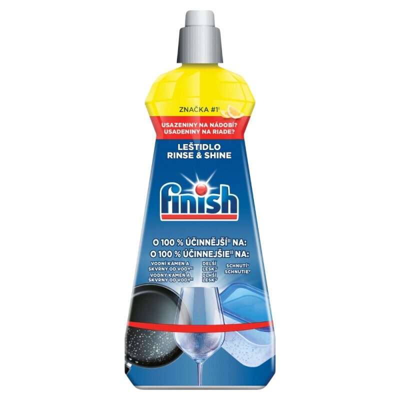 Finish 400ml Leštidlo Shine&Protect Lemon (12/krt)