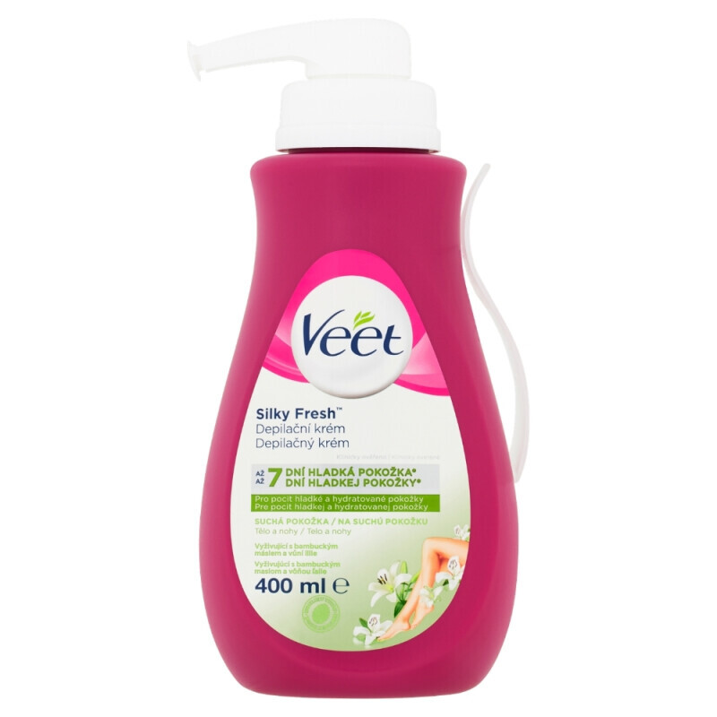 Veet 400ml Depilační krém pro suchou pokožku (5/krt)