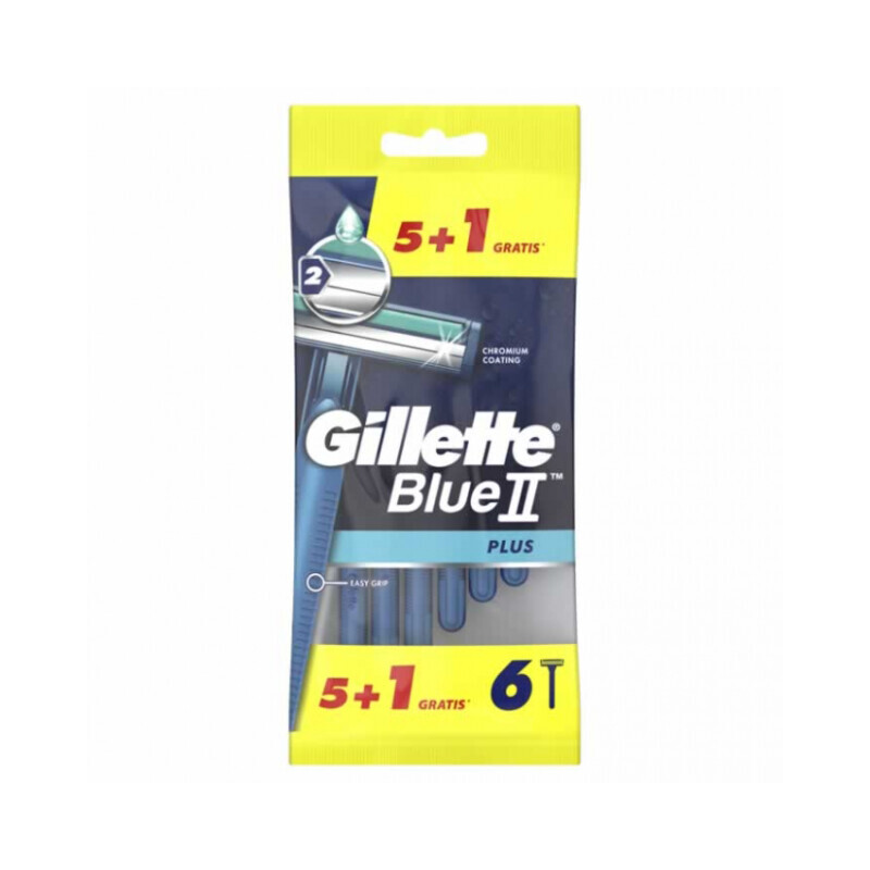 Gillette Blue2 Holítka Plus 6ks (24/krt) 