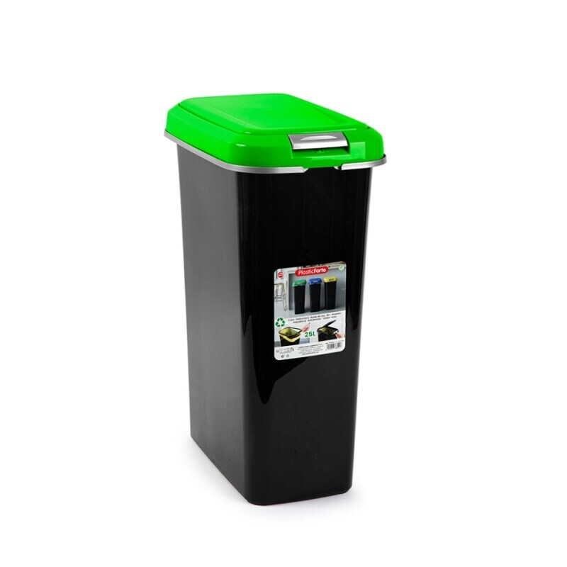 P.Forte Odpadkový koš Recycling 25l Green (3/bal)