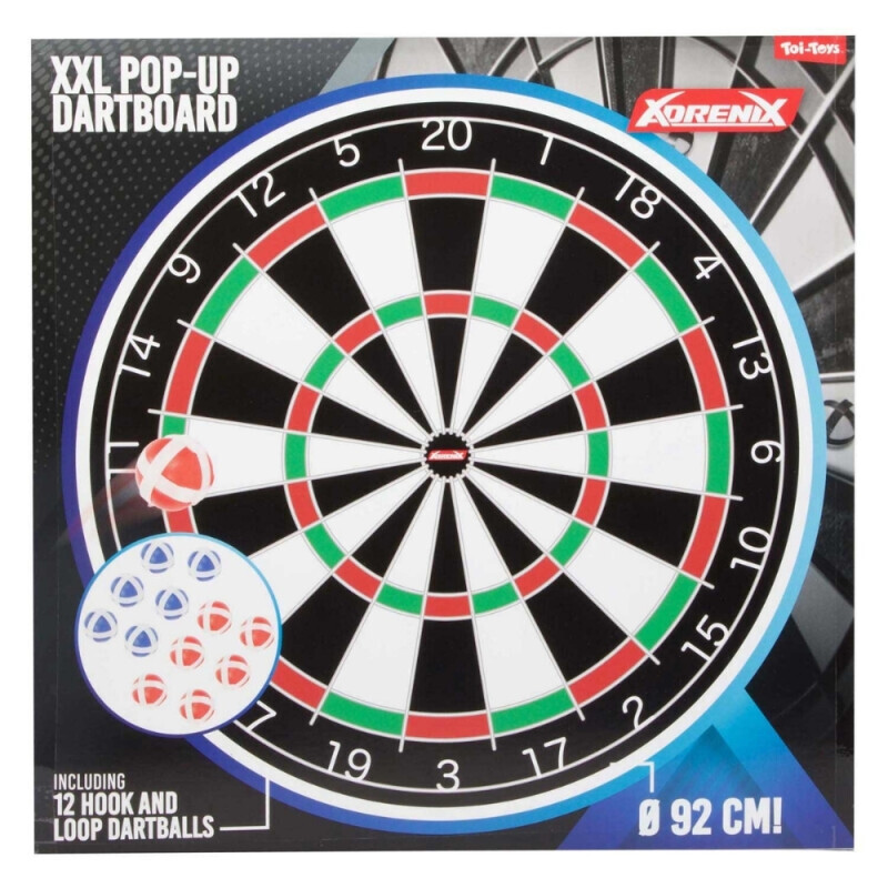 ADRENIX Terč suchý zip 92cm+12 míčků(6/krt)