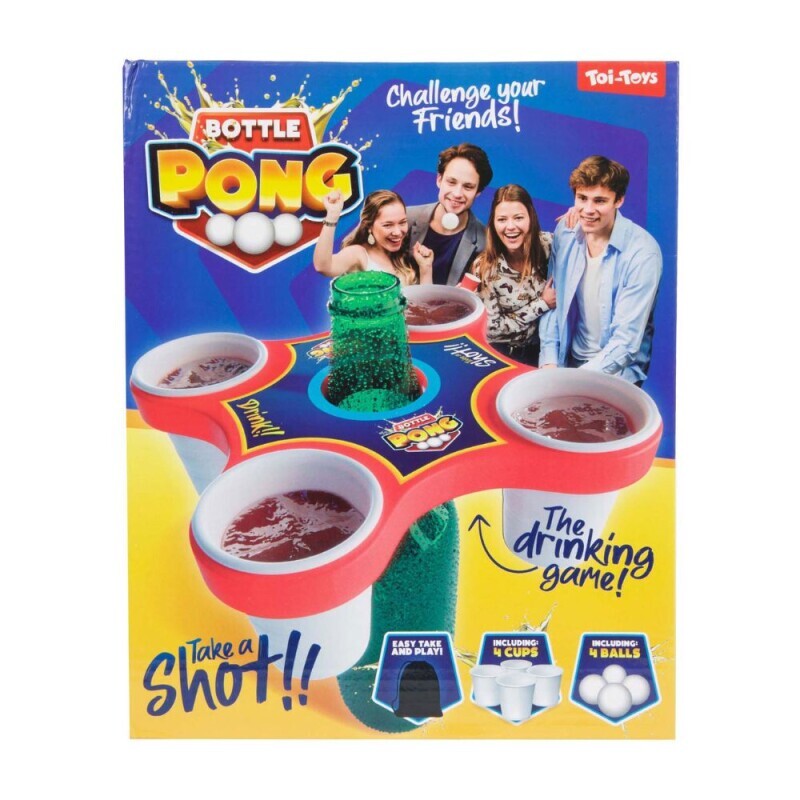 Party game Pong Hero+míčky+kelímky(6/krt)