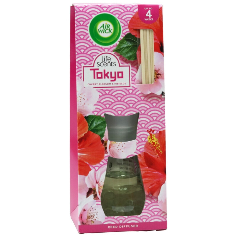 Airwick Tyčinky N 25ml Tokyo Cherry Blossom&Hibiscus (5/krt)