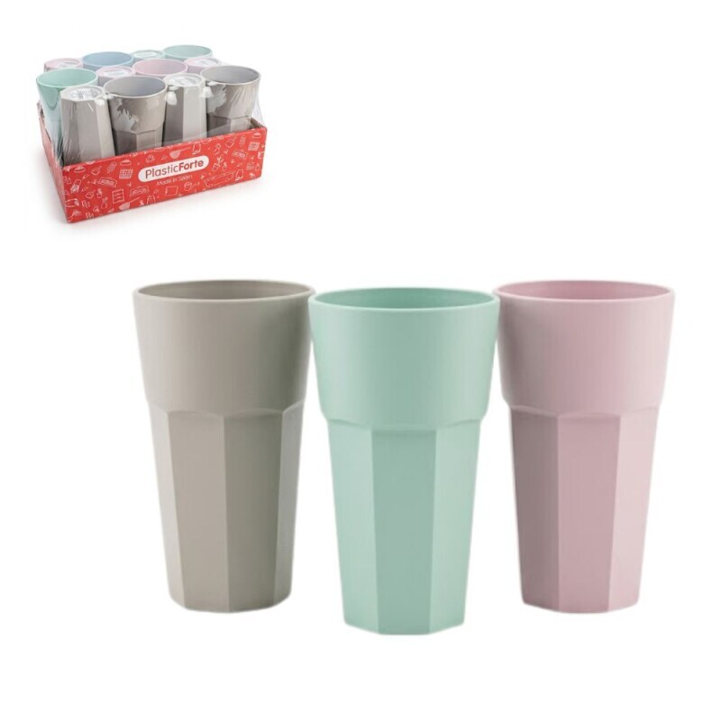 P.Forte Kelímek Octogonal 600ml VRM (12/bal)