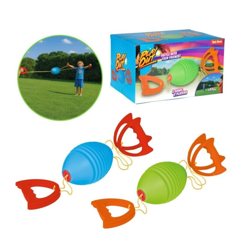 PLAY OUT Zoom ball hra lano 2 m 2ass(12/krt)