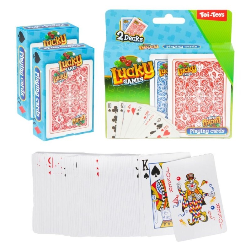 LUCKY GAMES Hrací karty 2ks(24/bal 48/krt)