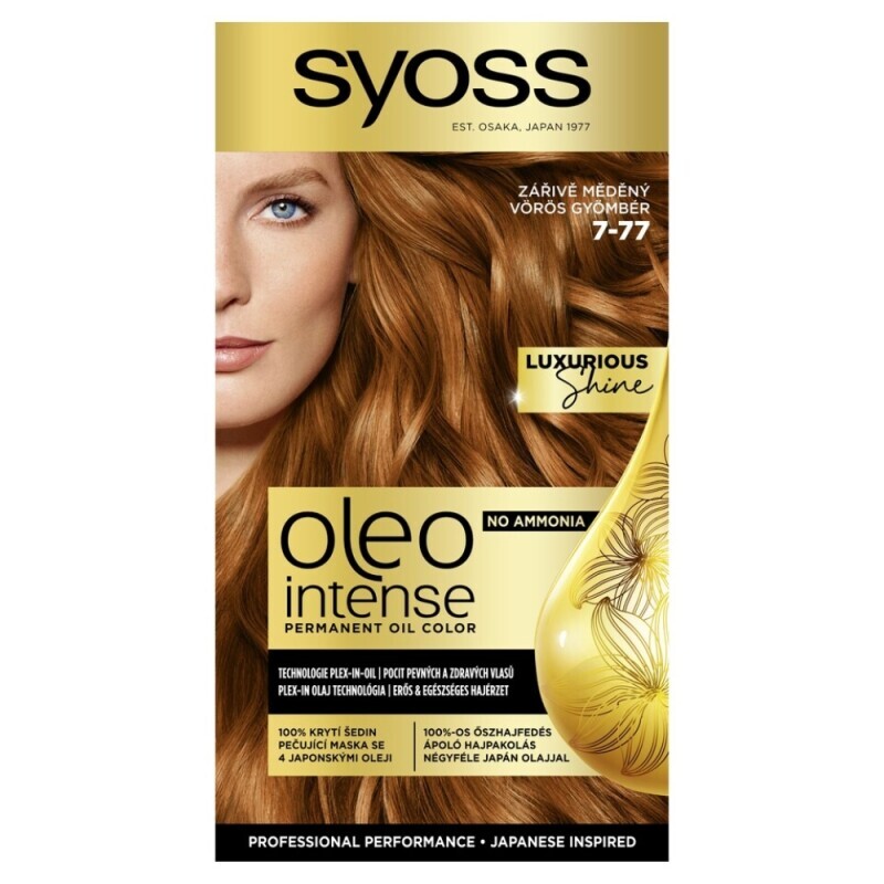Syoss Barva na vlasy Oleo Intense 7-77 (3/bal 48/krt)
