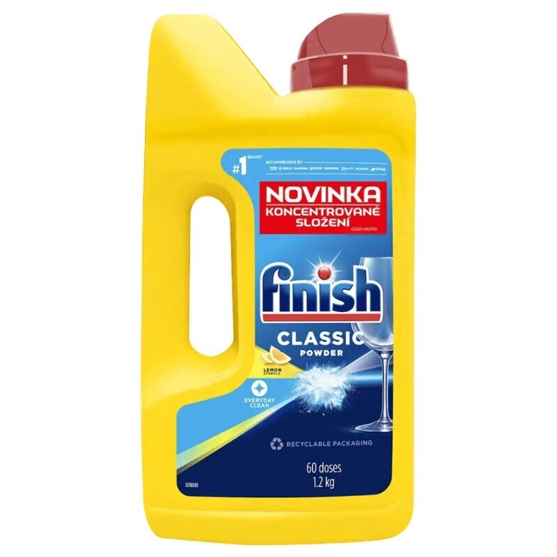Finish 1,2kg PowerPowder Prášek Lemon (12/krt)