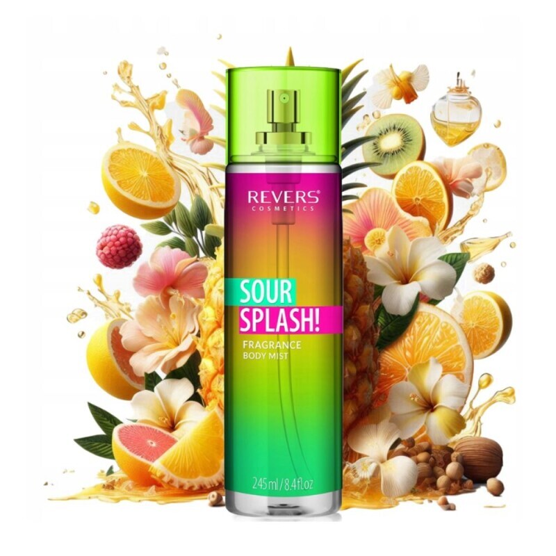 Revers 245ml Body Mist Sour Splash (12/krt)