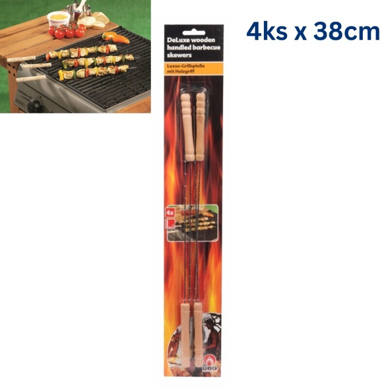 Alpina Grilovací jehle 4ks 38CM (48/krt)