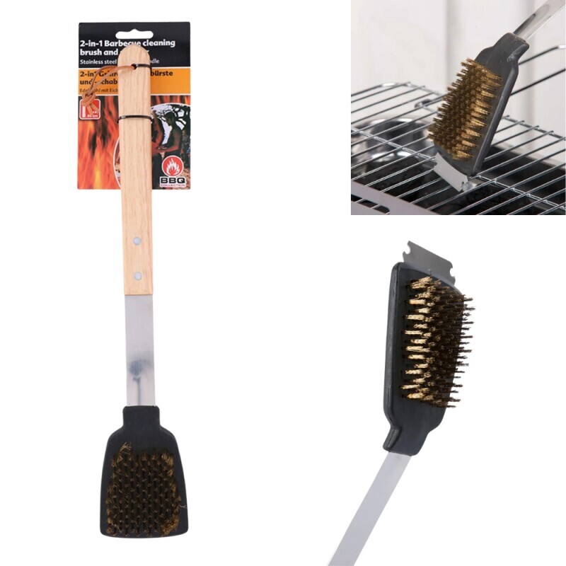 Kartáč na gril 2v1(24/krt)