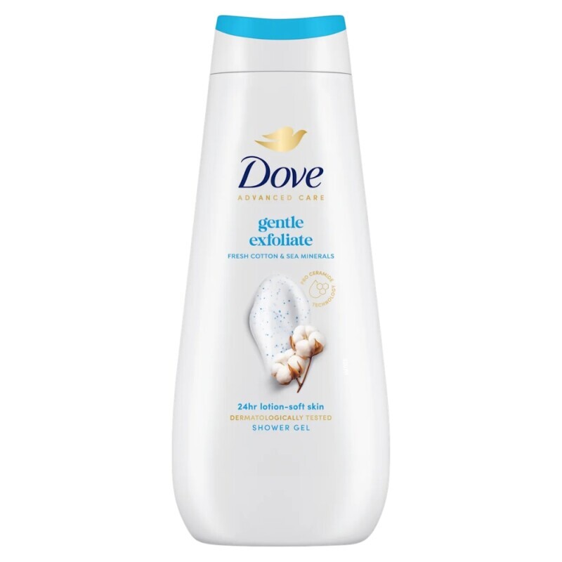 Dove 400ml SG CZ F Advanced Care Gentle Exfoliate (12/krt)