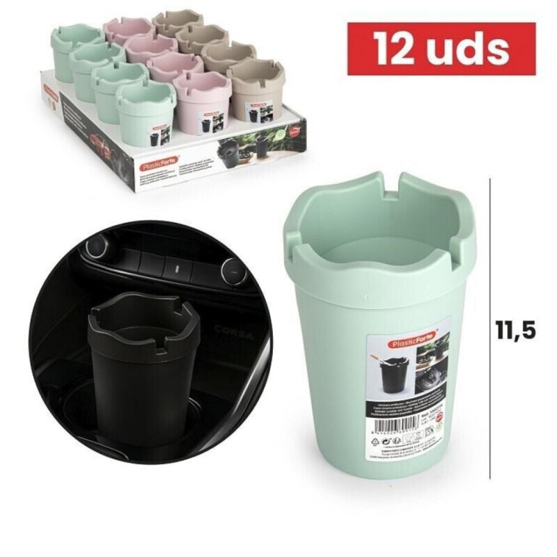 P.Forte Popelník 8*8*11.5cm (12/krt)