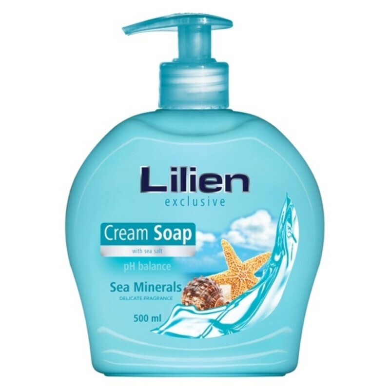 Lilien 500ml Mýdlo tekuté Sea Minerals (12/krt)