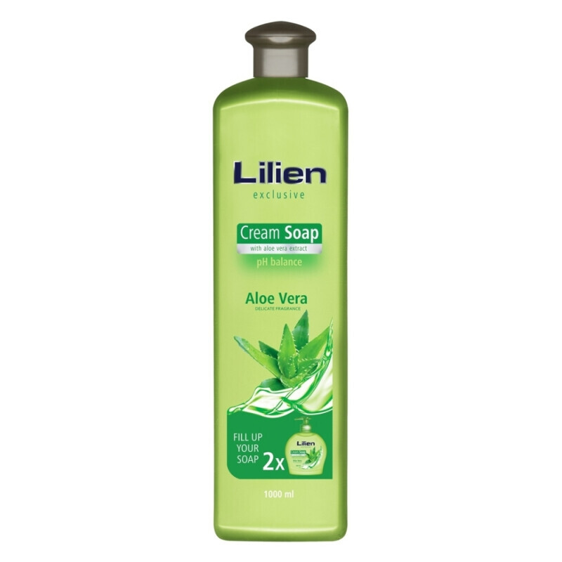 Lilien 1l Mýdlo tekuté Aloe Vera (15/krt)