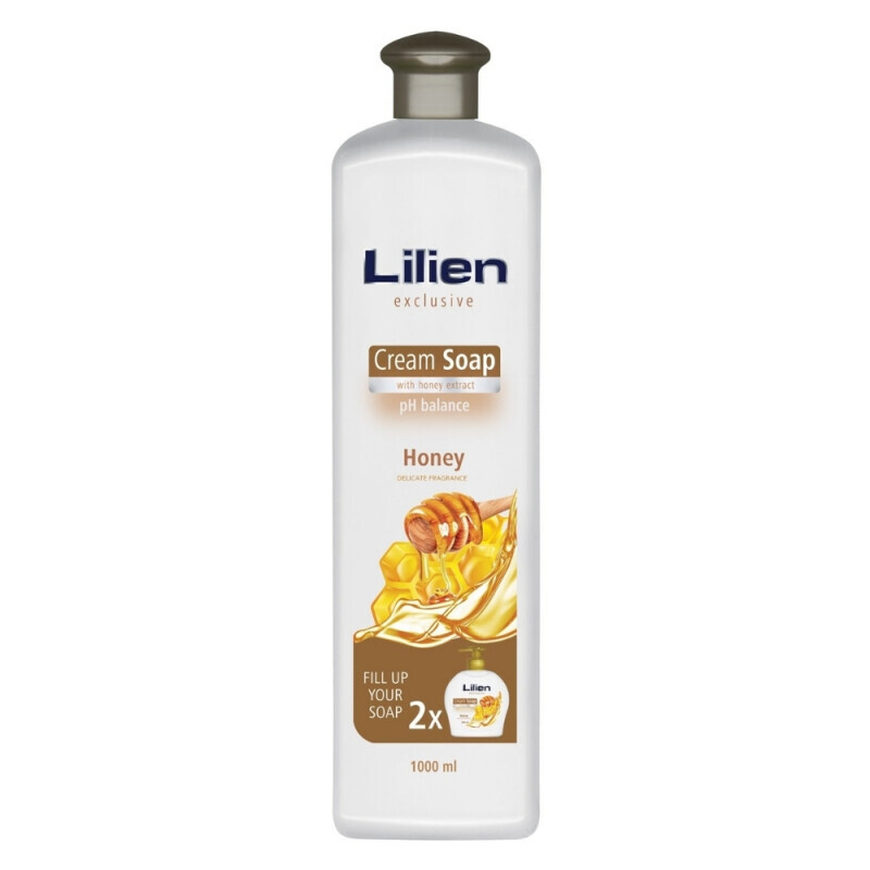 Lilien 1l Mýdlo tekuté Honey (15/krt)