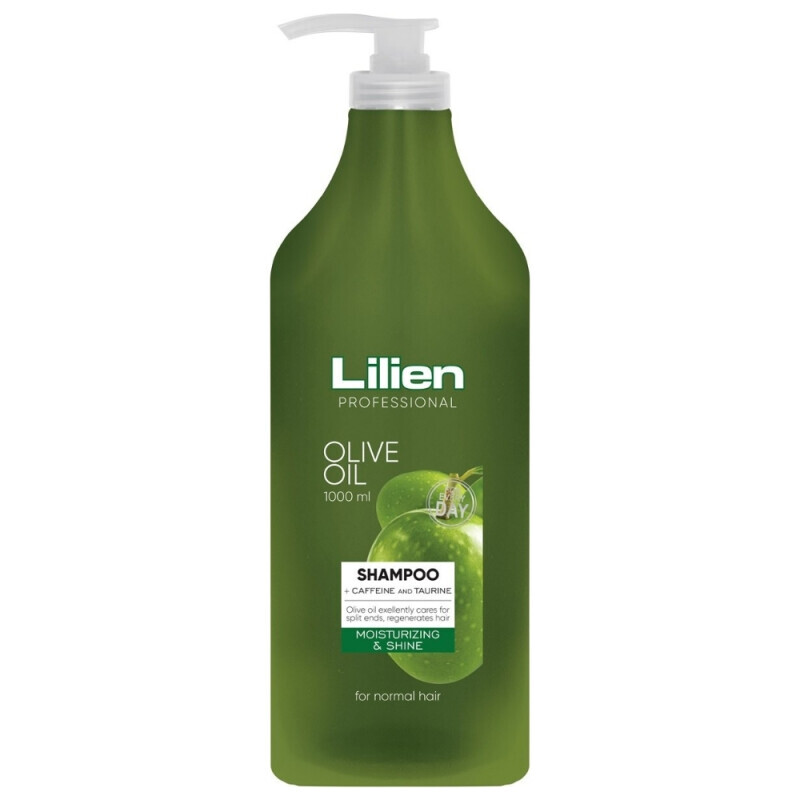 Lilien 1l Šampon normalní vlasy Oliva (12/krt)