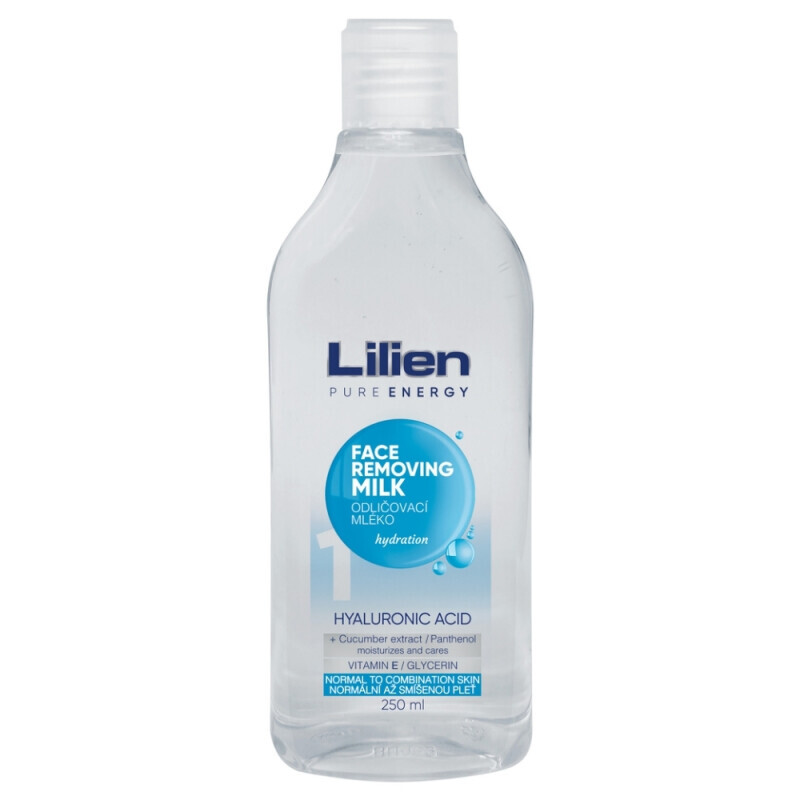 Lilien 250ml Pleťová mléko Kyselina hyaluronová (12/krt)