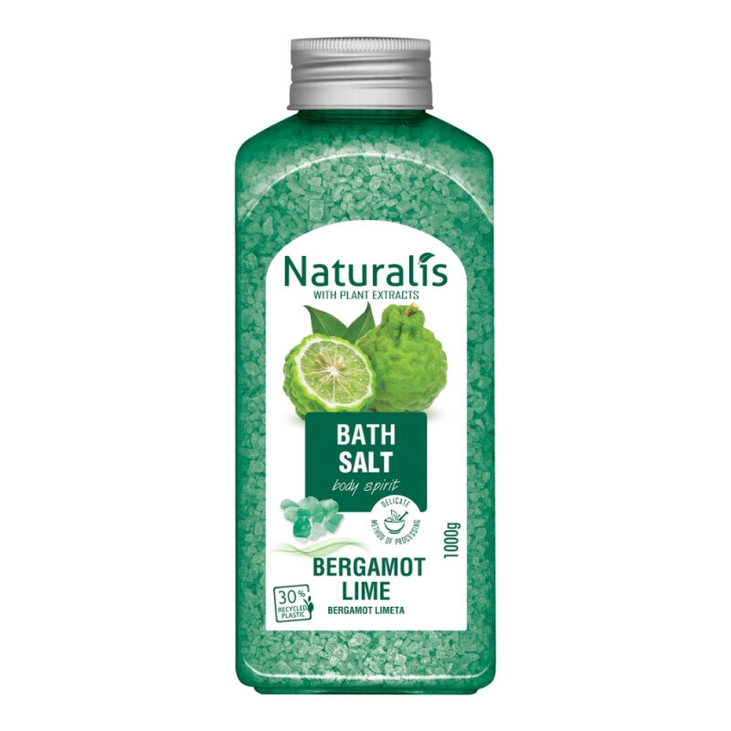 Naturalis 1kg Sůl do koupele Citrus&Bergamot (10/krt)