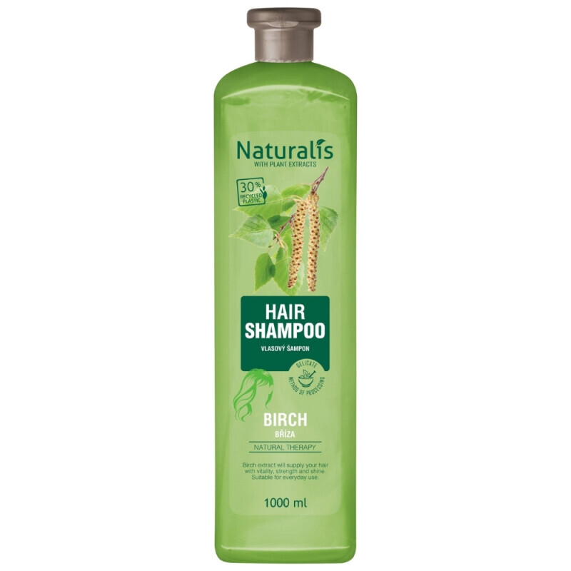 Naturalis 1l Šampon Všechny typ vlasů Bžíza (15/krt)