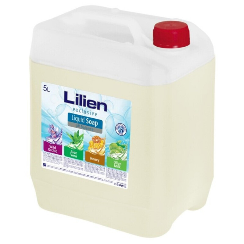 Lilien 5l Mýdlo tekuté krémové Olive Milk (1/krt)