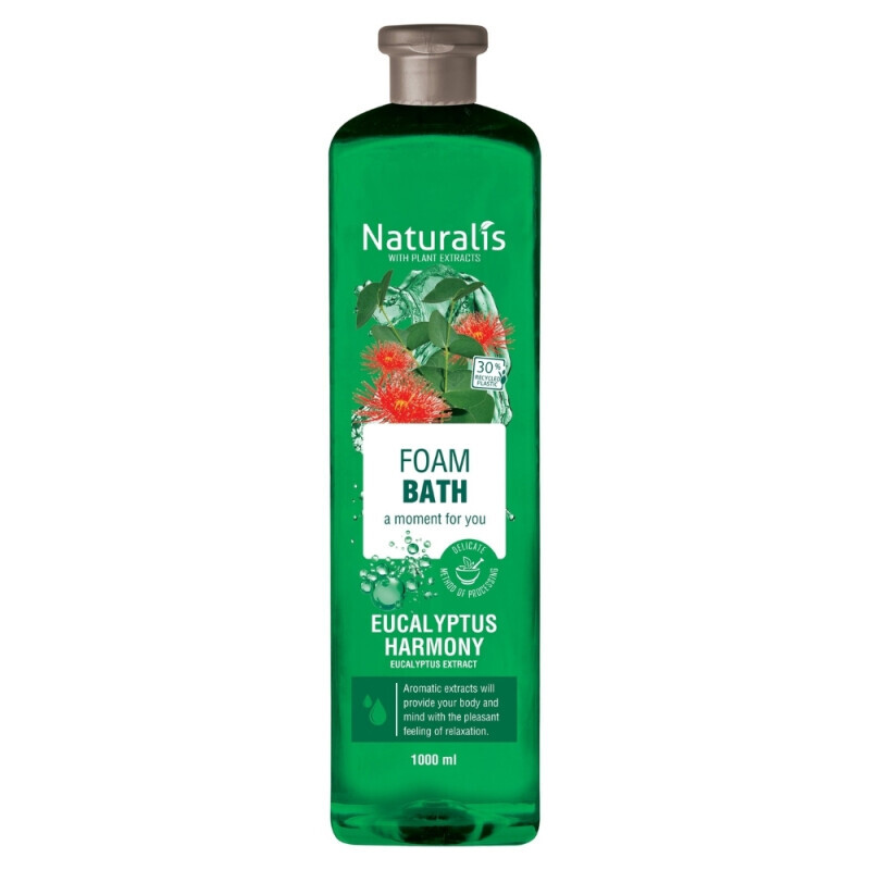 Naturalis 1l Pěna do koupele Eucalyptus Harmony (15/krt)
