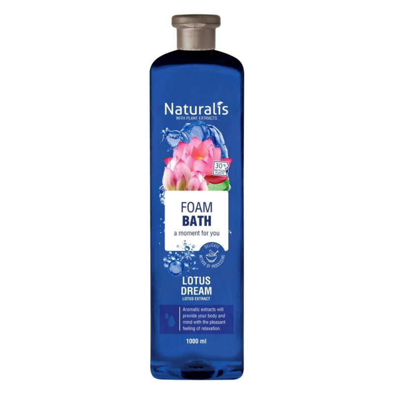 Naturalis 1l Pěna do koupele Lotus Dream (15/krt)