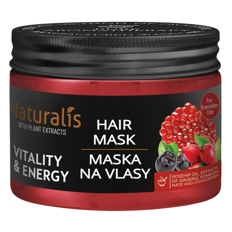 Naturalis 300g Maska na vlasy Vitality&Energy (12/krt)