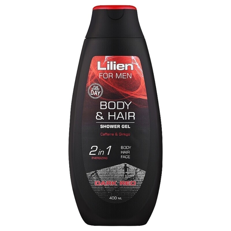 Lilien 400ml SG 2v1 M Dark Red (12/krt)