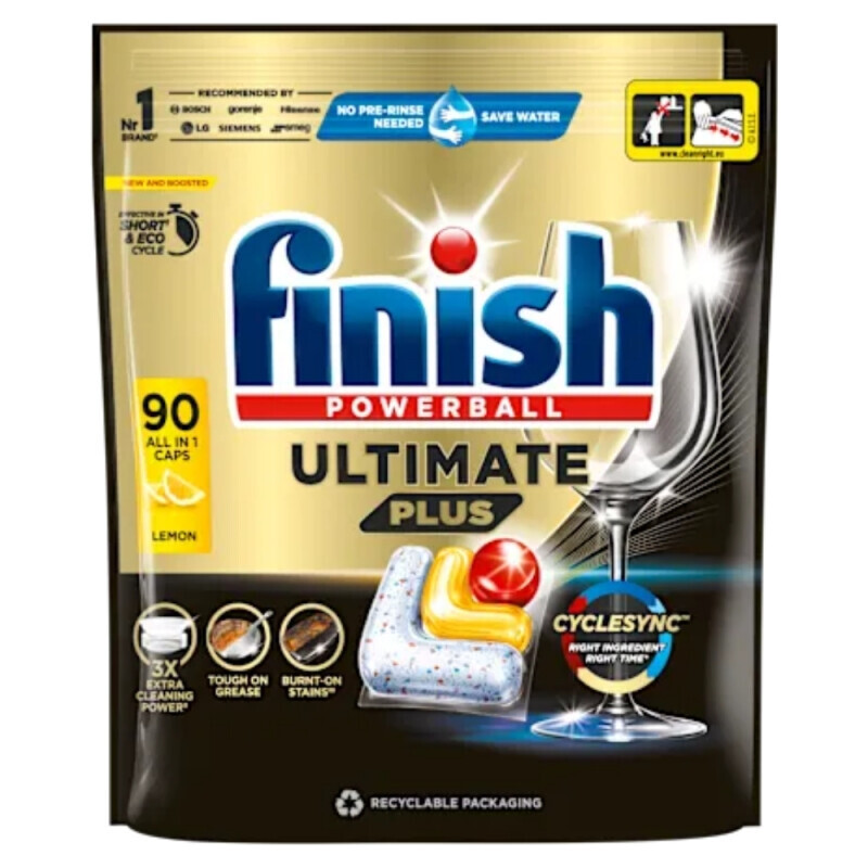 Finish Tablety Ultimate Plus Allin1 90ks Lemon (4/krt)