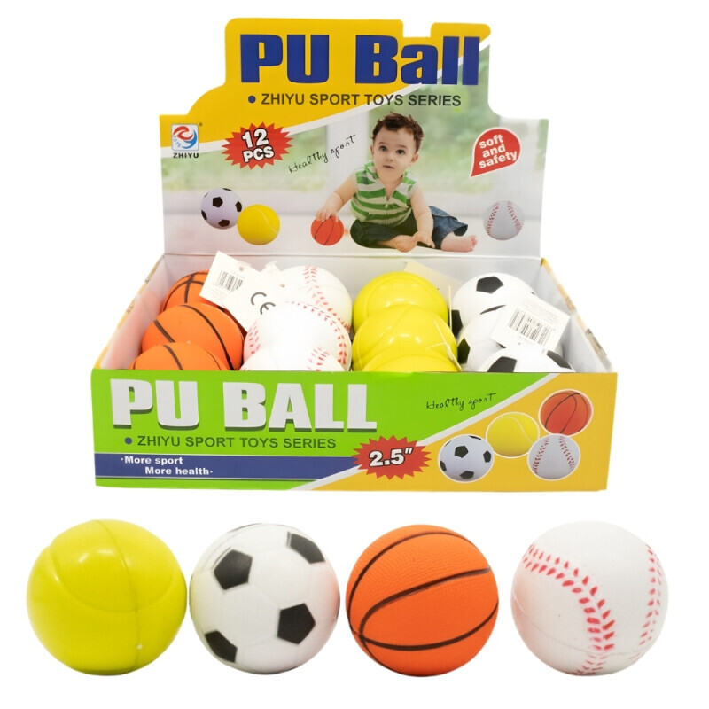 Míč z měké pěny Sport(12/bal 576/krt)