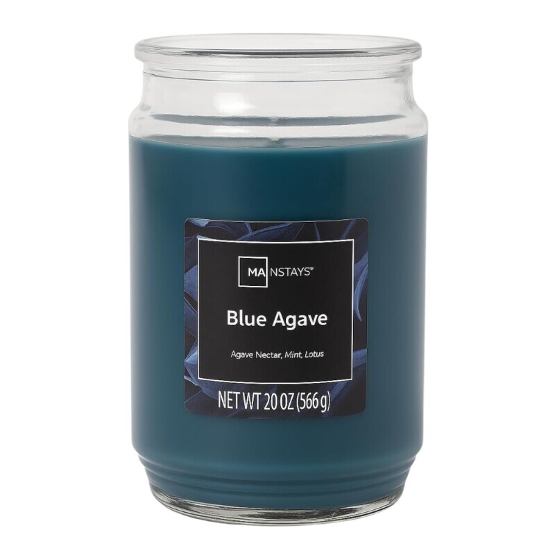 WM Main Svíčka ve skle 566g Blue Ageve (5/krt)